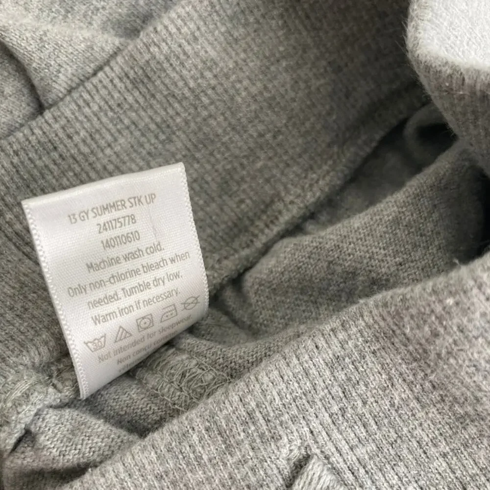 Gymboree Pull On Cotton Knit Shorts - Grey - 4T